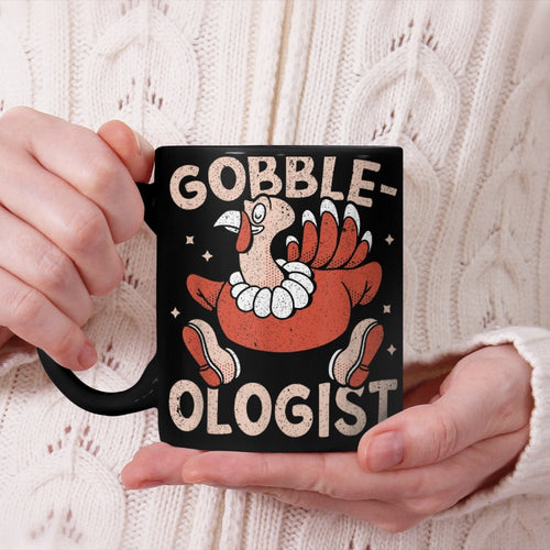 Gobble-Ologist Funny Turkey Hunting Beverage Mug