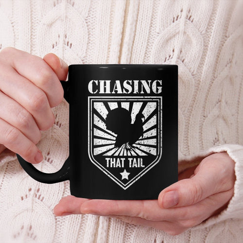 Turkey Hunting Chasing That Tail Hunter Gift Beverage Mug