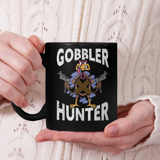 Gobbler Hunter Funny Turkey Hunting Beverage Mug