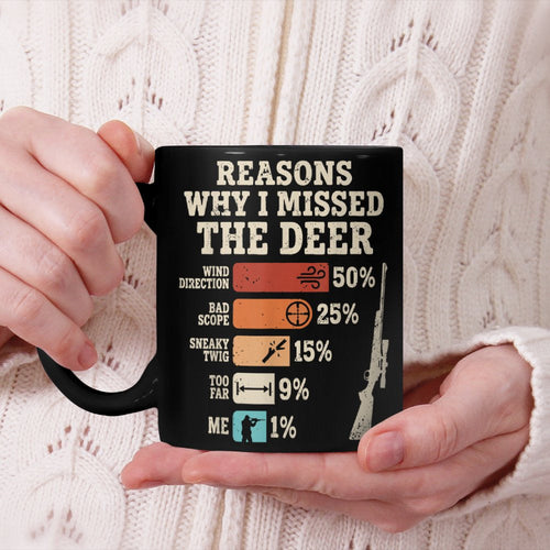 Reasons Why I Missed The Deer Beverage Mug