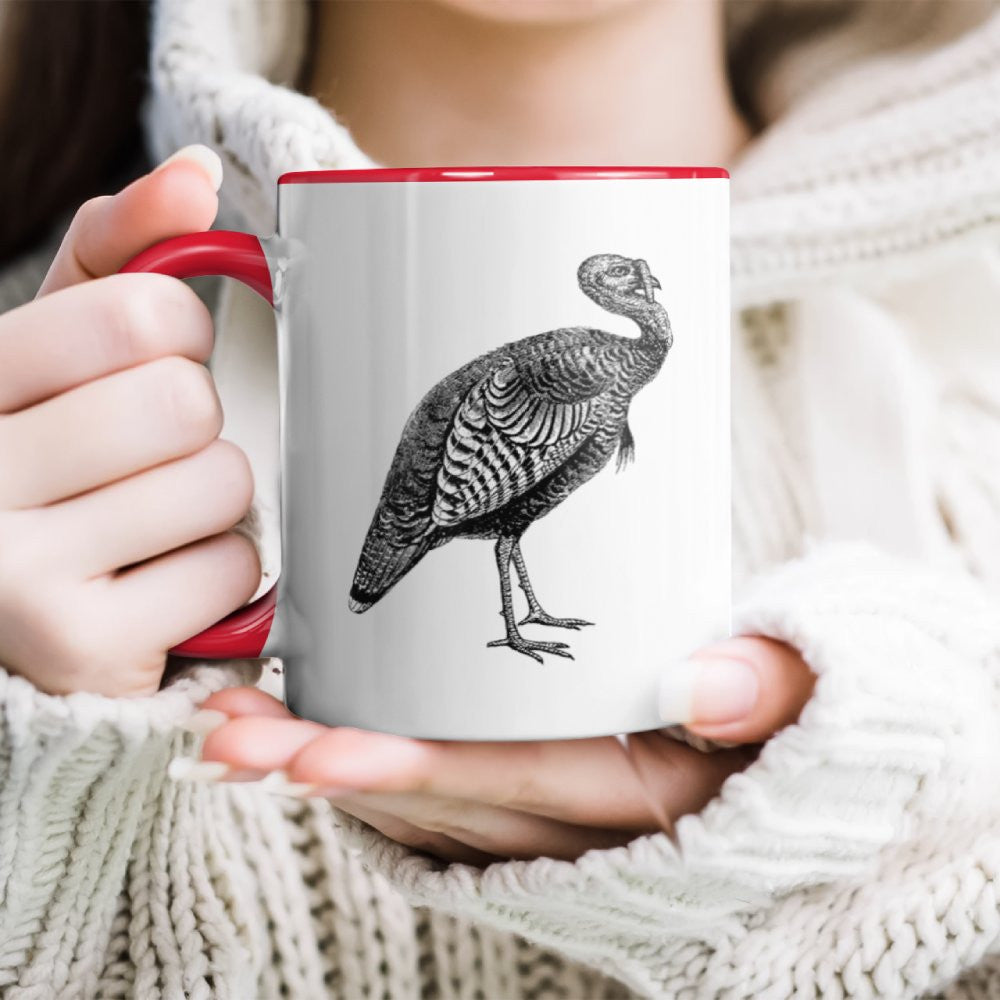 Vintage Wild Turkey Accent Mug