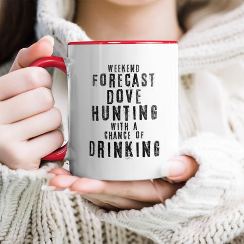 Texas Dove Hunting & Drinking for Hunting Season Accent Mug